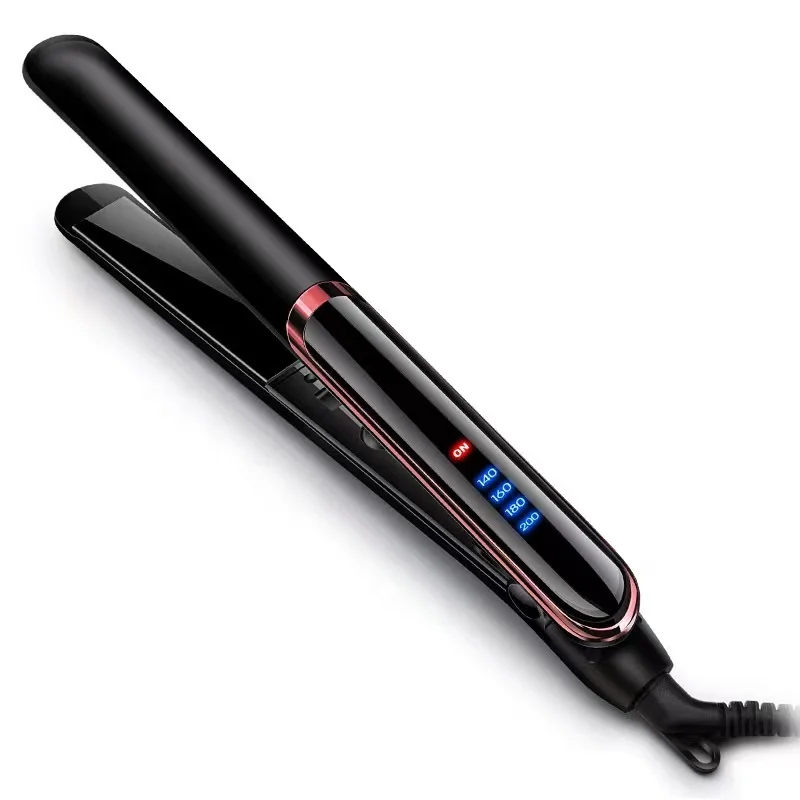 Two use curling 110v-220v ceramic Automatic hair straightener fast heating lengthened multifunctional hair straightener