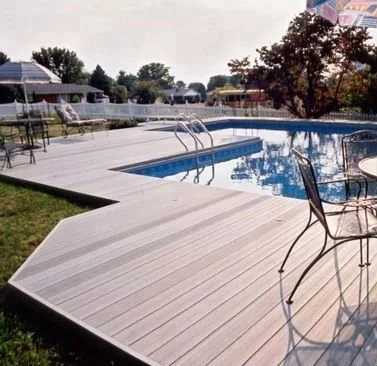 Wood Plastic Composite Hollow Moisture-proof WPC Decking Tiles Board Flooring Panel