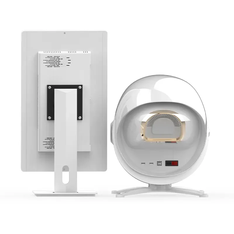 Portable 3d Skin Analysis Machine Facial UV LCD Wifi Skin Scan Skin Analyzer Machine