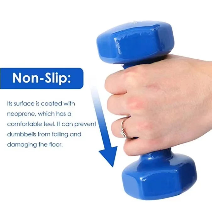 Customizable for home use iron weights Fitnesscheap high quality hot sale hex Dumbbell