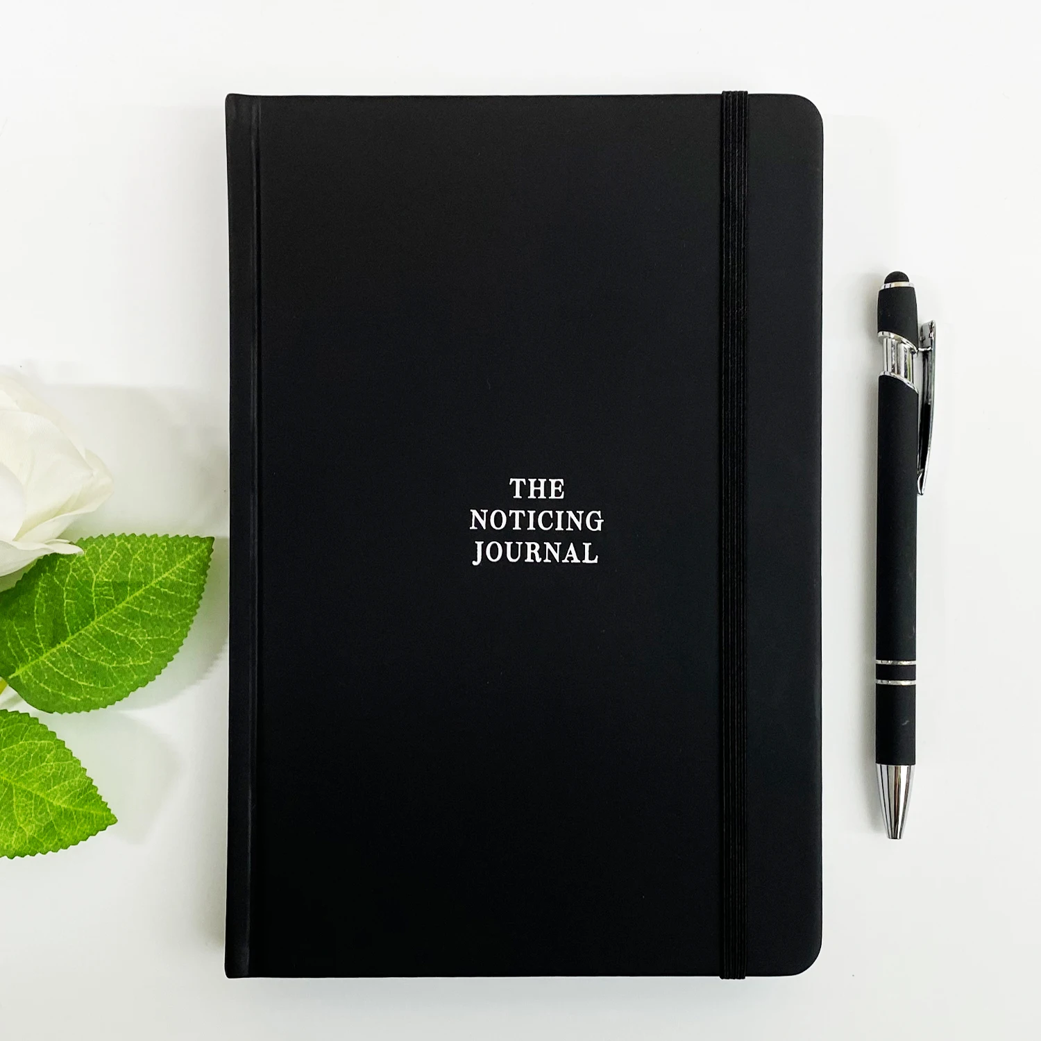 Пользовательский логотип Pu кожаный чехол A5 ежедневный справочный журнал