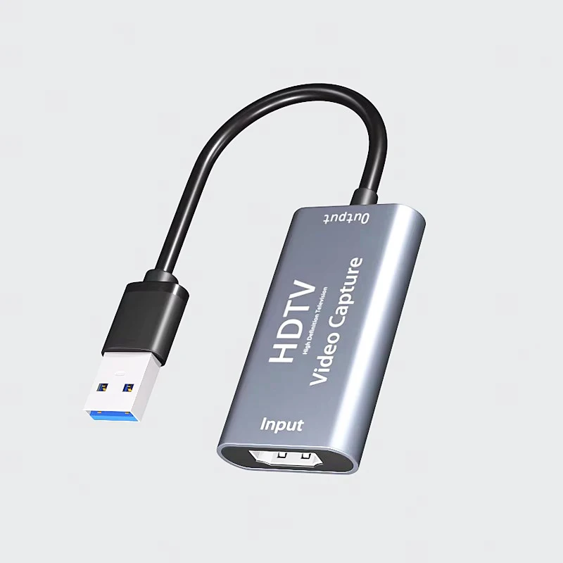 HDMI видео Захват USB 3 0 устройства вход выход карта захвата 4K игра Запись в реальном времени 1080P @ 60 Гц адаптер