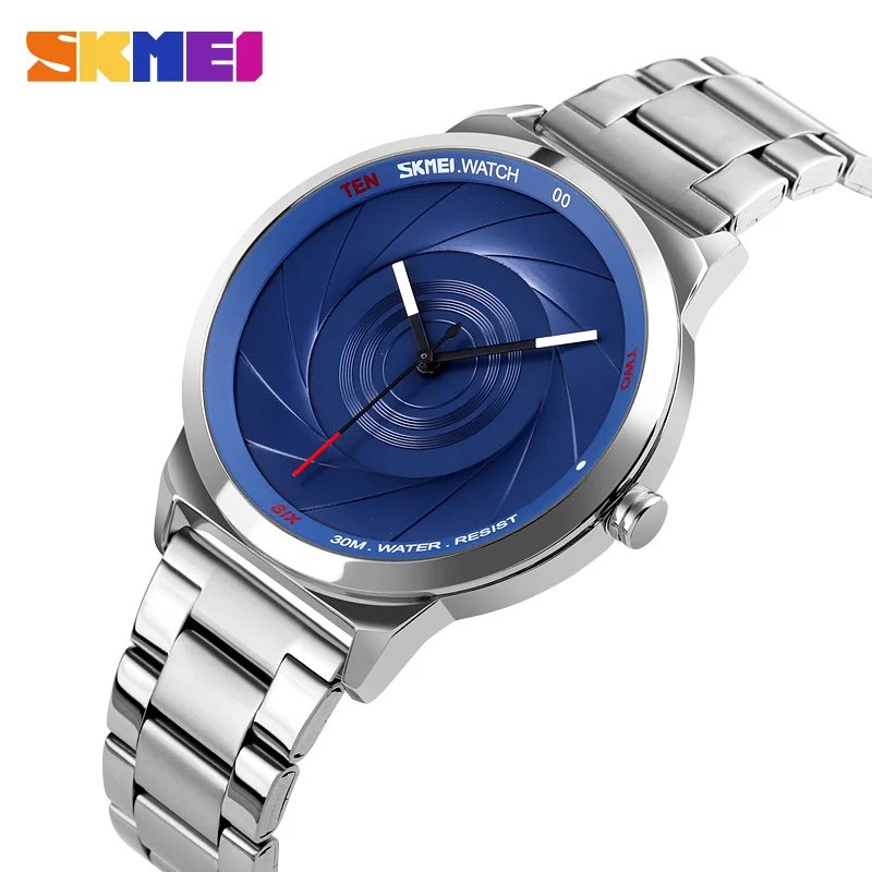 Skmei 9210 china wholesale custom oem popular new style alloy water resistant steel quality men quartz watches