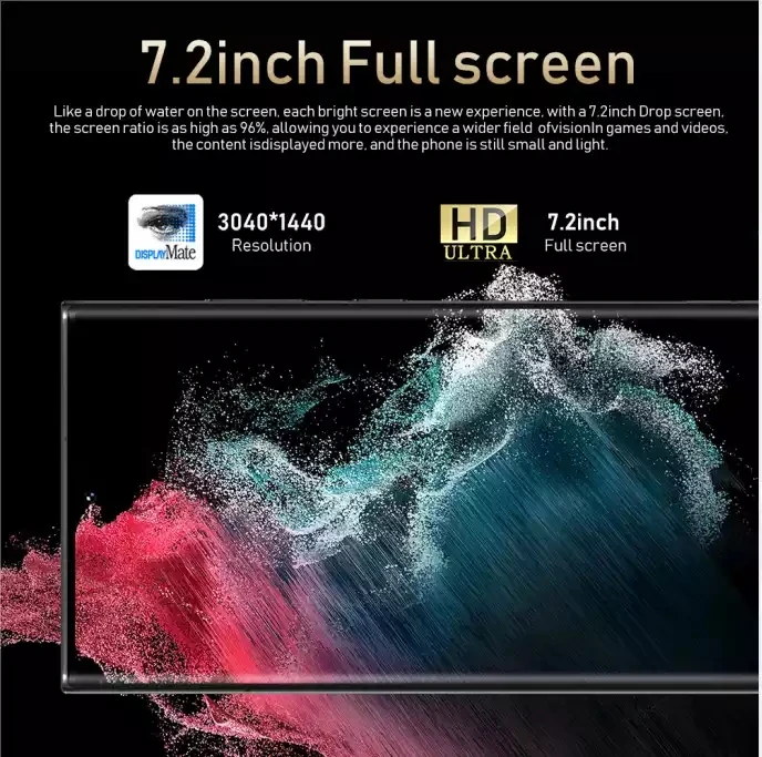 Galaxy S22 ультра 16 ГБ + 1 ТБ смартфон с двумя SIM-картами разблокированный 6800 мАч Qualcomm 5G HD oed