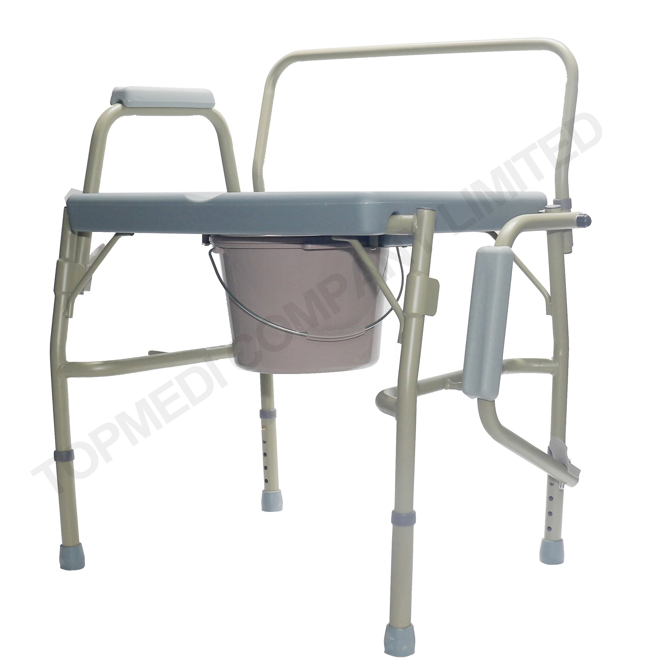 MDR bariatric commode extra large opening in toilet seat China medical device manufacturer