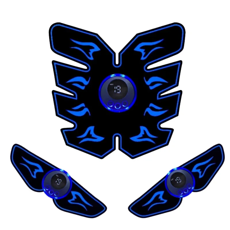 High Quality Gel Massage Pad Abdominal Trainer 8 Packs Toning Belt Arm Leg Fat Burner Smart Ems Muscle Stimulator