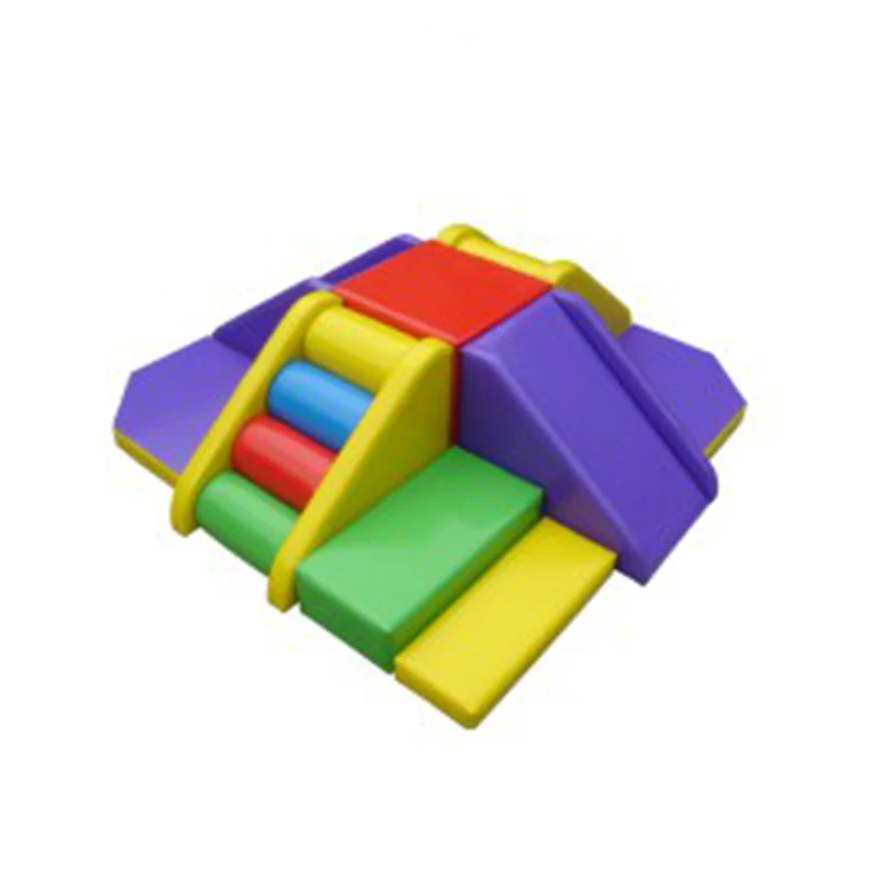 Foam Climbing Blocks Toddler Soft Play Equipment Module Block Set Soft Zone Climb and Crawl Activity Play Toy for Nursery School