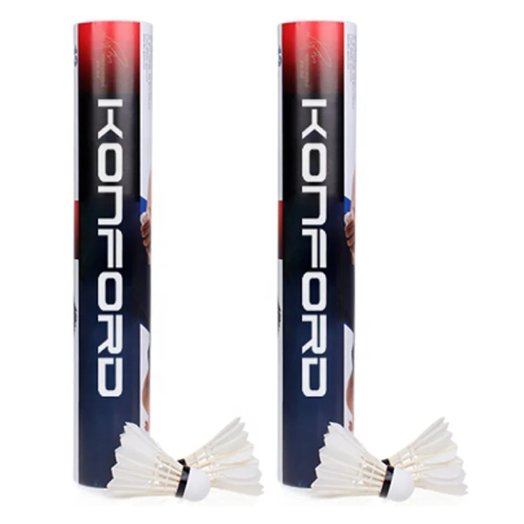 Professional wholesale badminton lingmei brand shuttlecock Oem custom wecan shuttlecock