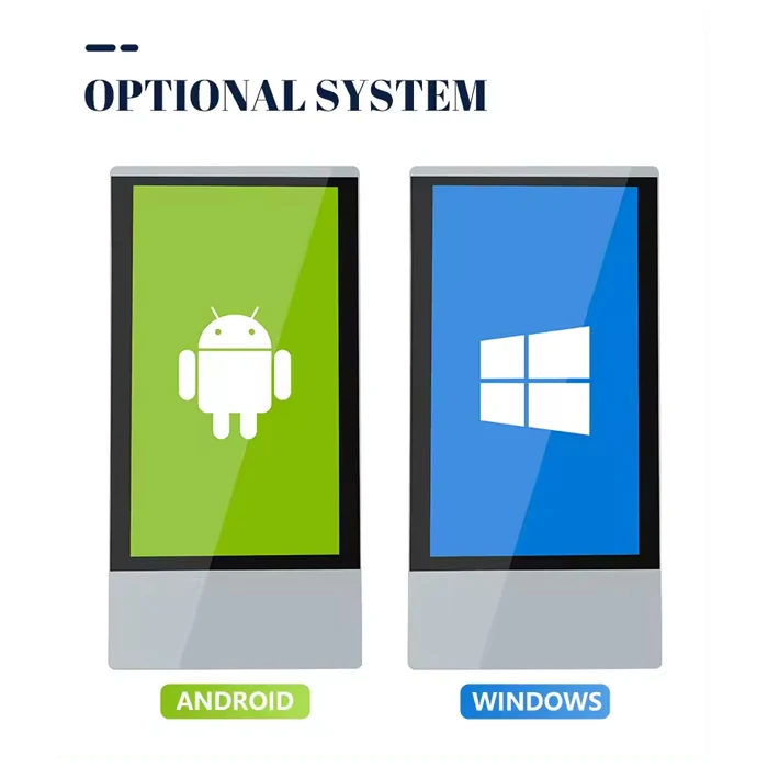 Anti-theft Elevator Elevator Lcd Video Multimedia Display Screen Indoor Custom SDK Shopping Mall Advertising Touch Screen Kiosk