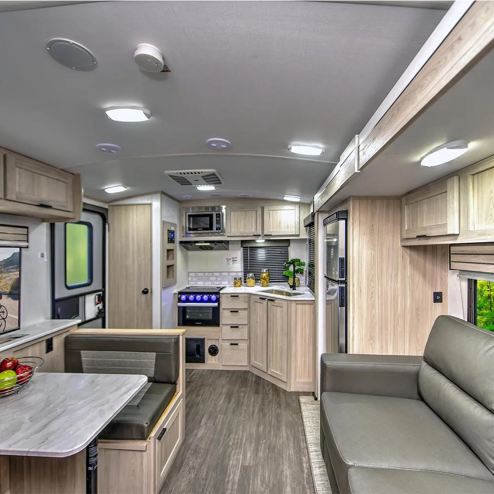 2024 популярный Лидер продаж 4x4 грузовик кемпер прицеп алюминиевый RV Караван Китай оптом завод по производству