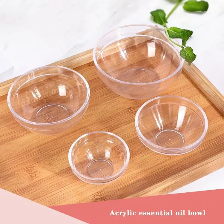 
suit Silicone Mask Mixing Bowl with handle & lid Adjusting Essential Oil Bowl DIY Mask Tool Face Mask Bowl 