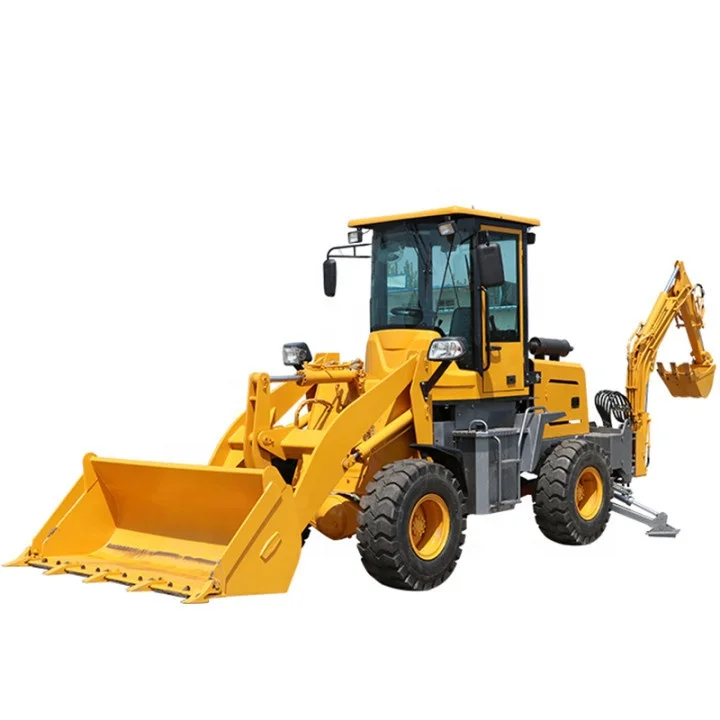  JK10-20 Лидер продаж светящиеся в 4x4 мини маленький трактор с фронтальным конечным погрузчиком экскаватор-погрузчик для