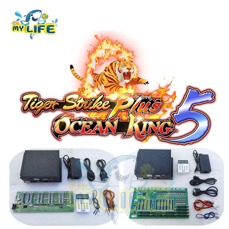 OCEAN KING 5 Tiger Strike Plus подлинный оригинальный игровой автомат Ocean King Fish, игровой автомат, набор для аркадных игр