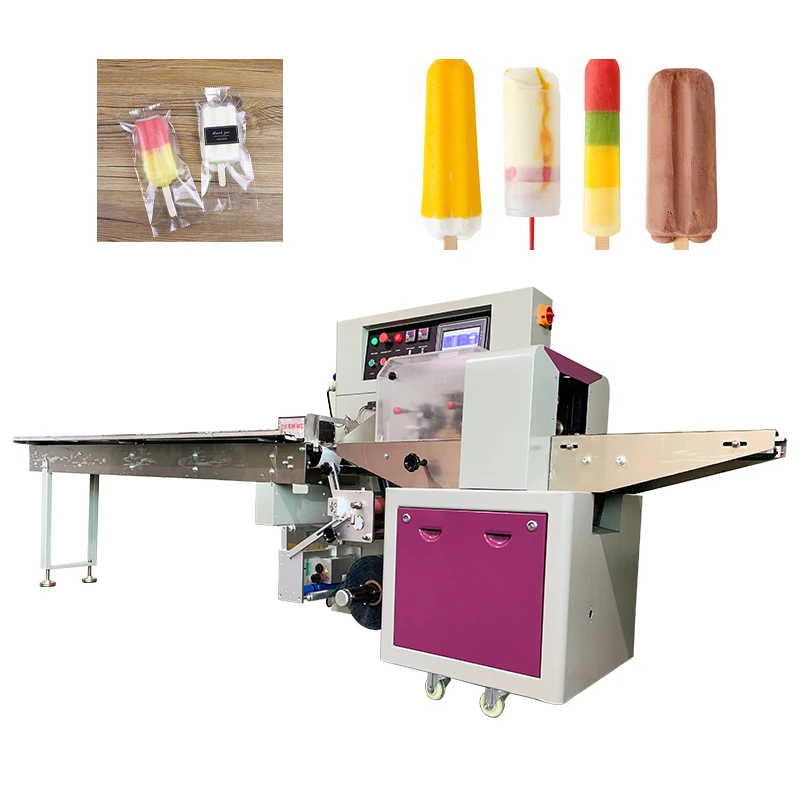 Foshan Umeopack Ice Lolly Ice Popsicle Touch Horizontal Coil Bagging Form Fill Packing Machine Manufacturer