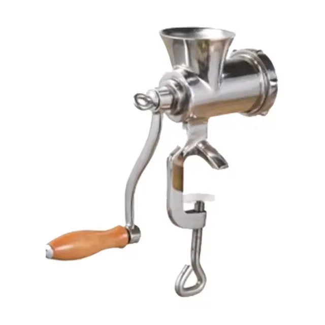 Toptool Hand-Operated Aluminium Mini Meat Grinder 2L Household Manual Mixer Grinder