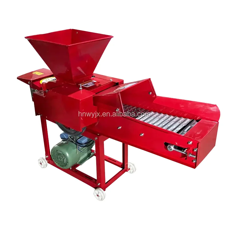 WeiYan 2 ton/h Capacity Animal Feed Processing Machine Multifunctional Chaff Cutter Machine Vegetables Fruit Crushing Machine