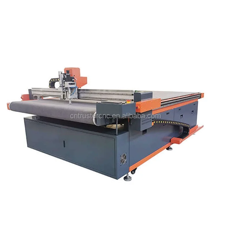 Высокоэффективный Осциллирующий нож режущий станок с ЧПУ для резки ткани кожи ПВХ