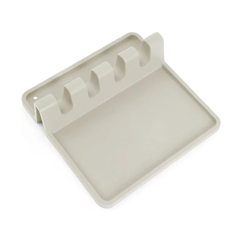 BPA-Free Silicone Utensil Rest Spoon Rest With Drip Kitchen Counter Holder for Kitchen Utensils
