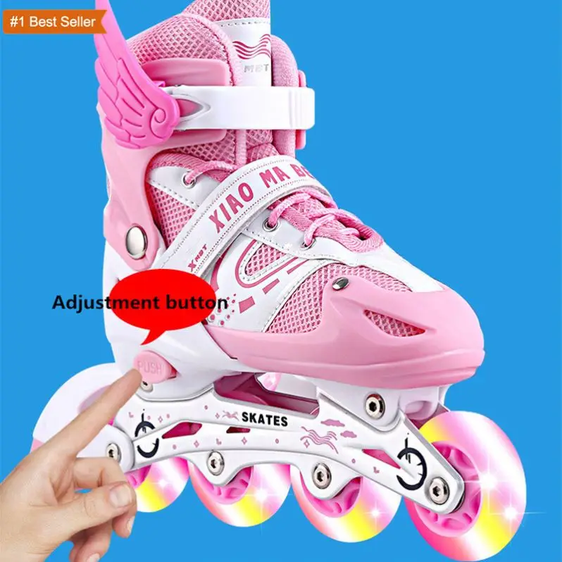 Istaride Kids Inline Skates Professional Tekerlekli Roller Skating Shoes Sliding Free Roller Skates