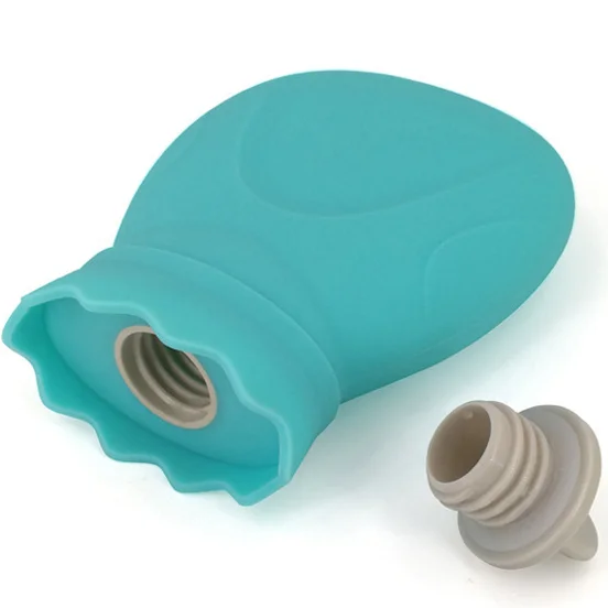 Cute Cartoon Warm Transparent Hot Water Bottle Mini Explosion-proof Portable Hand Warmer Hot Water Bags