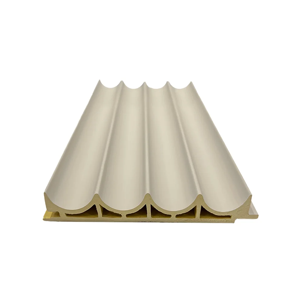 Панно-настенная 3d деревянная стеновая панель из древесного пластика композитная комнатная декоративная ДПК