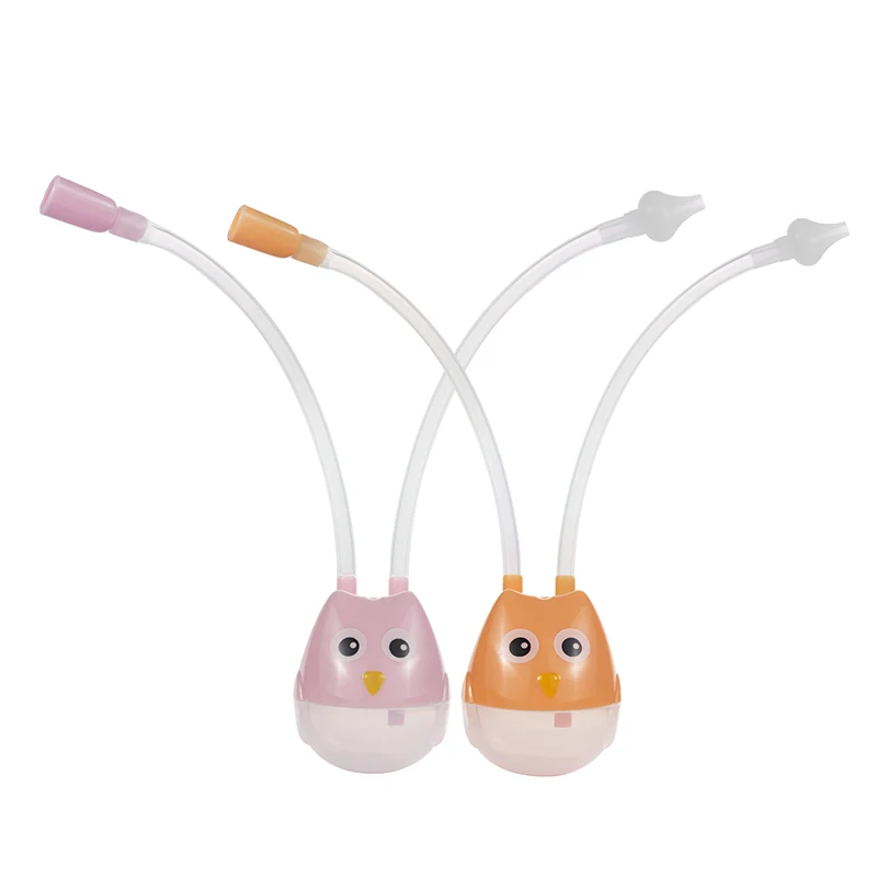 Soft Tip Newborn Manual Baby Vacuum Suction Nasal Aspirator Safety Nose Cleaner Infant Nasal Catheter Device Baby Care Tools