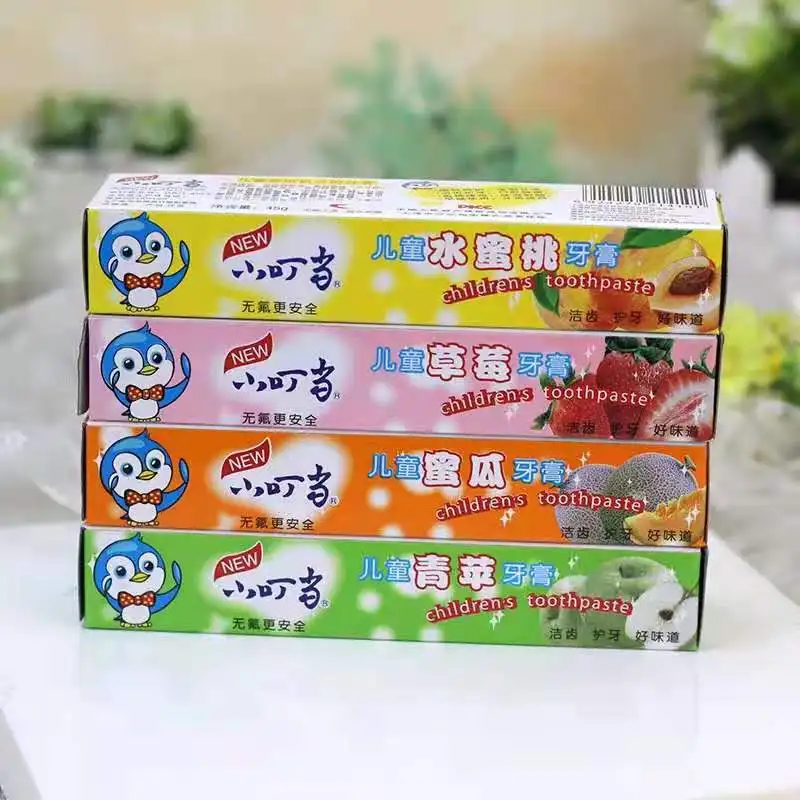 
Children toothpaste private label Peach flavor toothpaste 