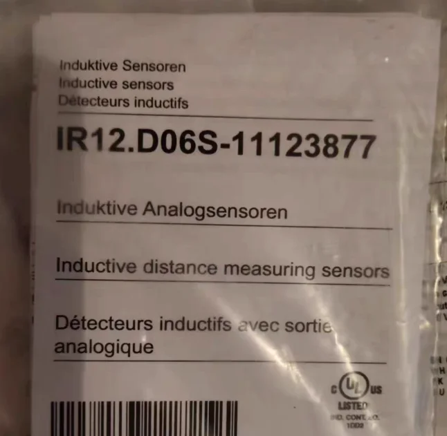 IR12.D06S-11123877  Brand new original proximity inductive sensor have stock
