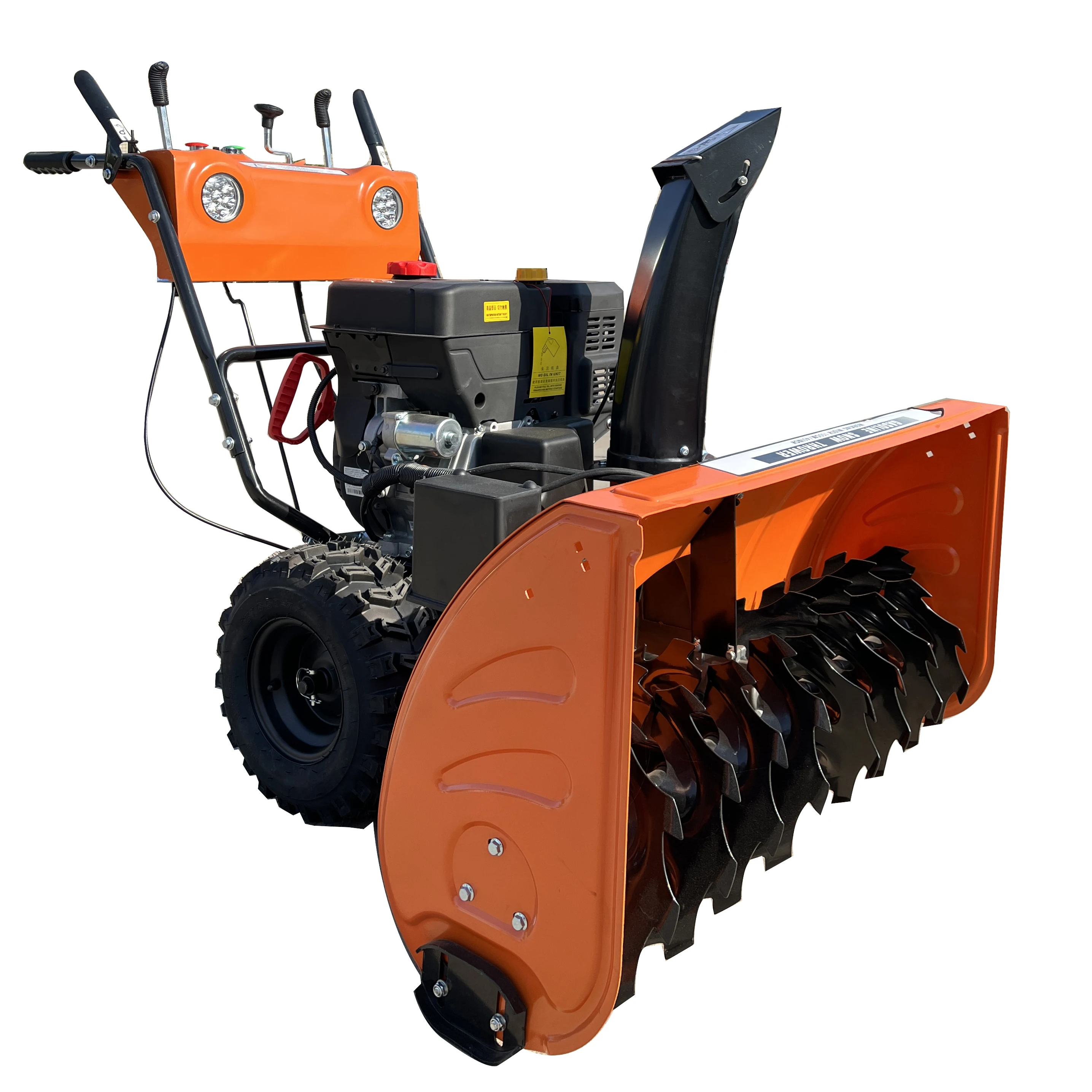 Ride-on Snow Sweeping Machine Economic Gasoline Powered 15Hp Snow Broom Snowplow