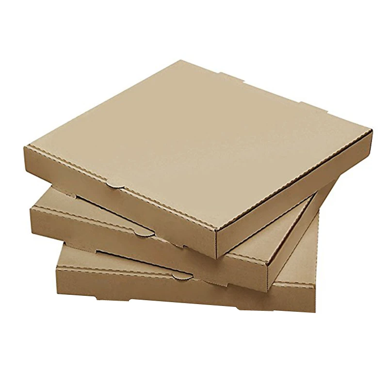 
Customized Personalized Paper cardboard with different color 6 7 8 9 10 12 15 18 inch taking away Kraft paper boxes 