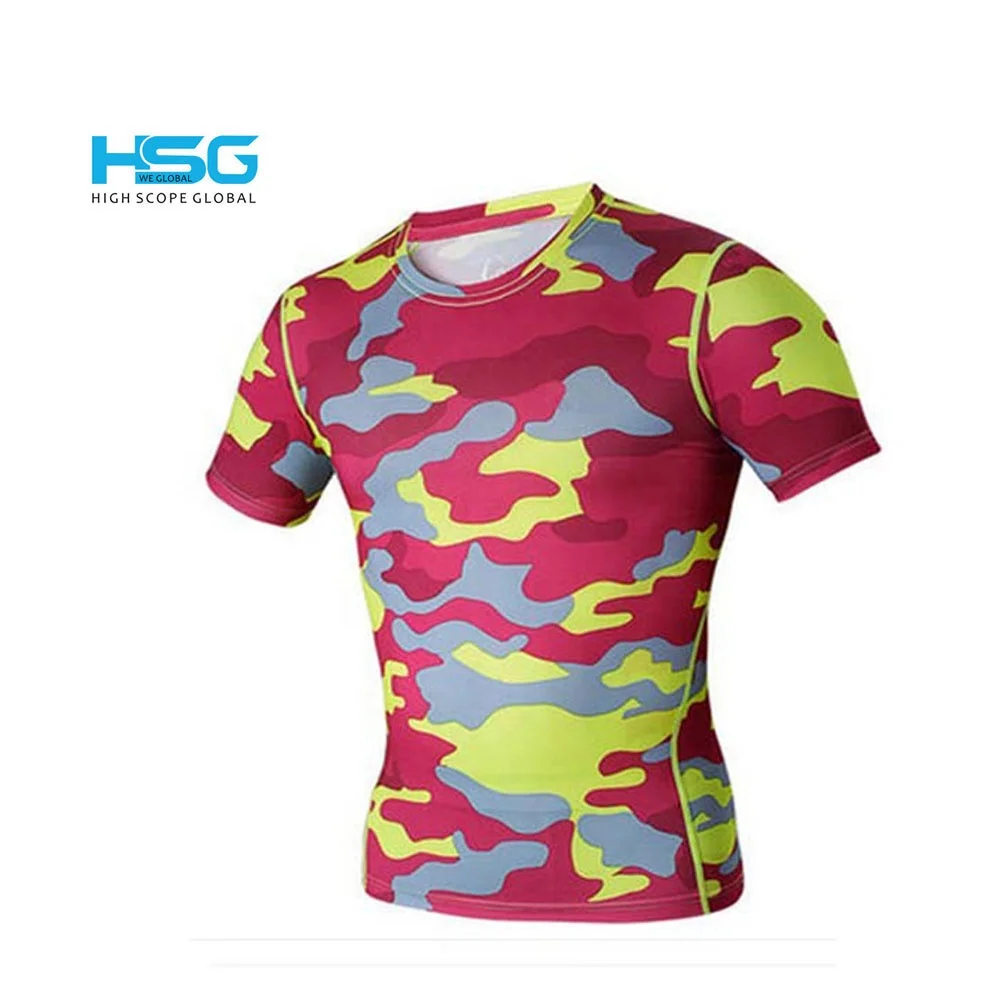 Men Short Sleeve Swimsuit Quick-Dry Rash Guard/Sports men used Rush Guard