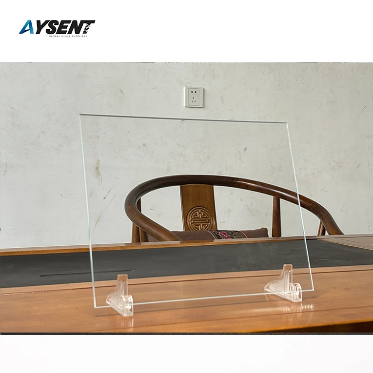 Extra White 24x36 Ultra Clear Low Iron Tempered Glass 1mm 6mm for Outdoor Bathroom Aquarium & iPad Applications