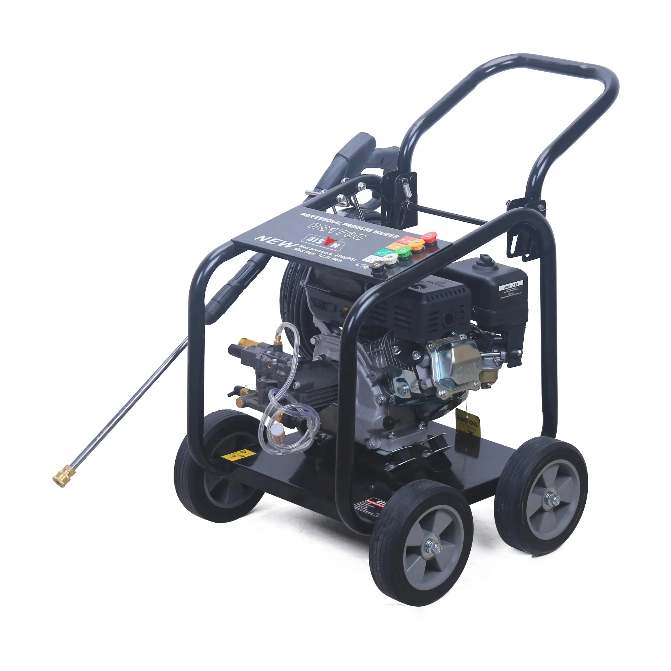 Bison насос высокого давления 170 бар 2500PSI 9LRM 6.5HP Автомойка с регулируемым соплом