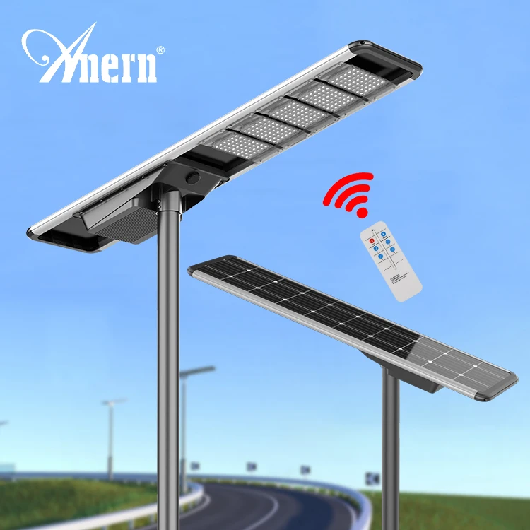 High power 1200w solar led light for street with adjustable angle LED module