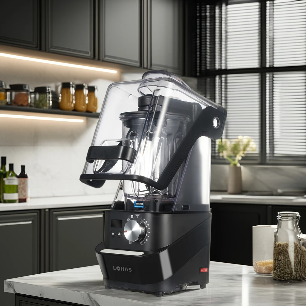 High Quality Heavy Duty Industrial Electric Blender Commercial Vacuum Blender Cover Best Blender Hotel Use German Language