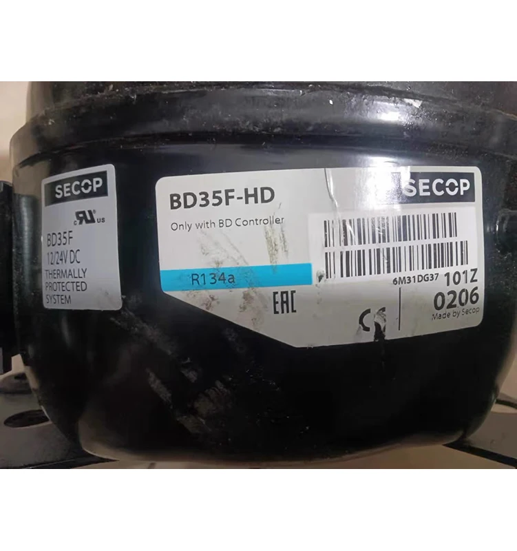 Secop BD35F  R134a 12V 24V DC Direct Current Compressor New Condition