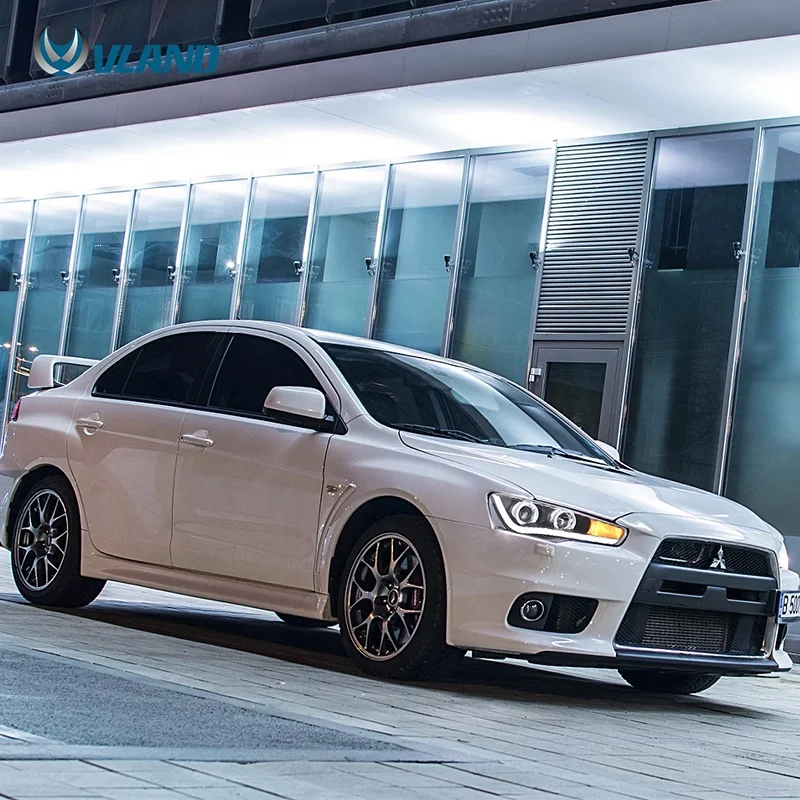 Vland factory wholesale manufacture  accessories car For lancer 2010-up led head lamp