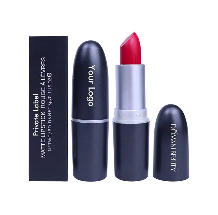 
12 Colors Makeup Vender Oem Bullet Clean Long Lasting Customized Logo Label Vegan Nude Private Label Matte Stick Lipsticks 