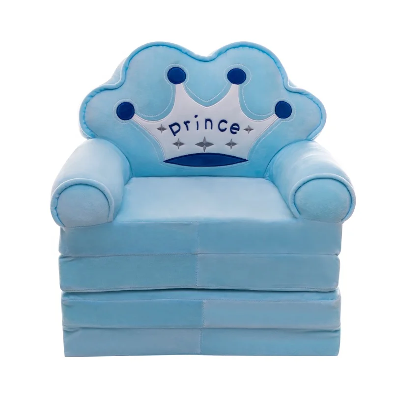 security Four layers of cartoon folding sofa children furniture kids sofa