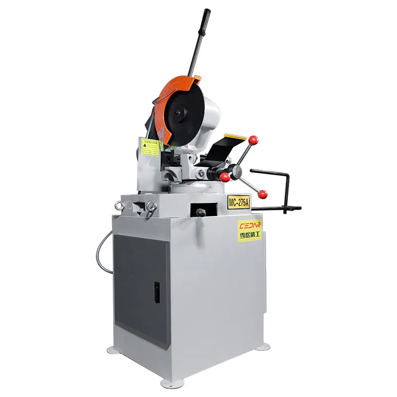 Mc 275A stainless steel burr-free automatic clamping galvanized pipe cutting machine for steel, smooth cutting