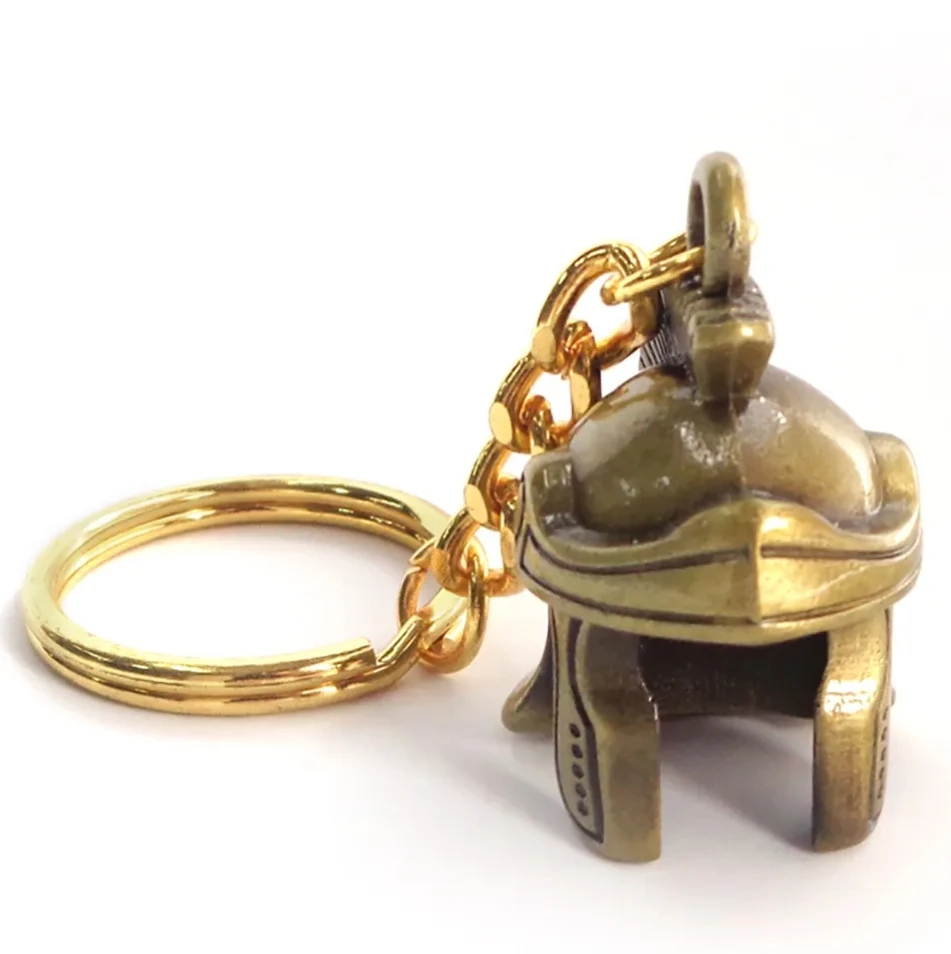 Hot Key Ring Promotional Soccer Ball Keychains Volleyball American Football Club Metal Sport Key Chain With Logo