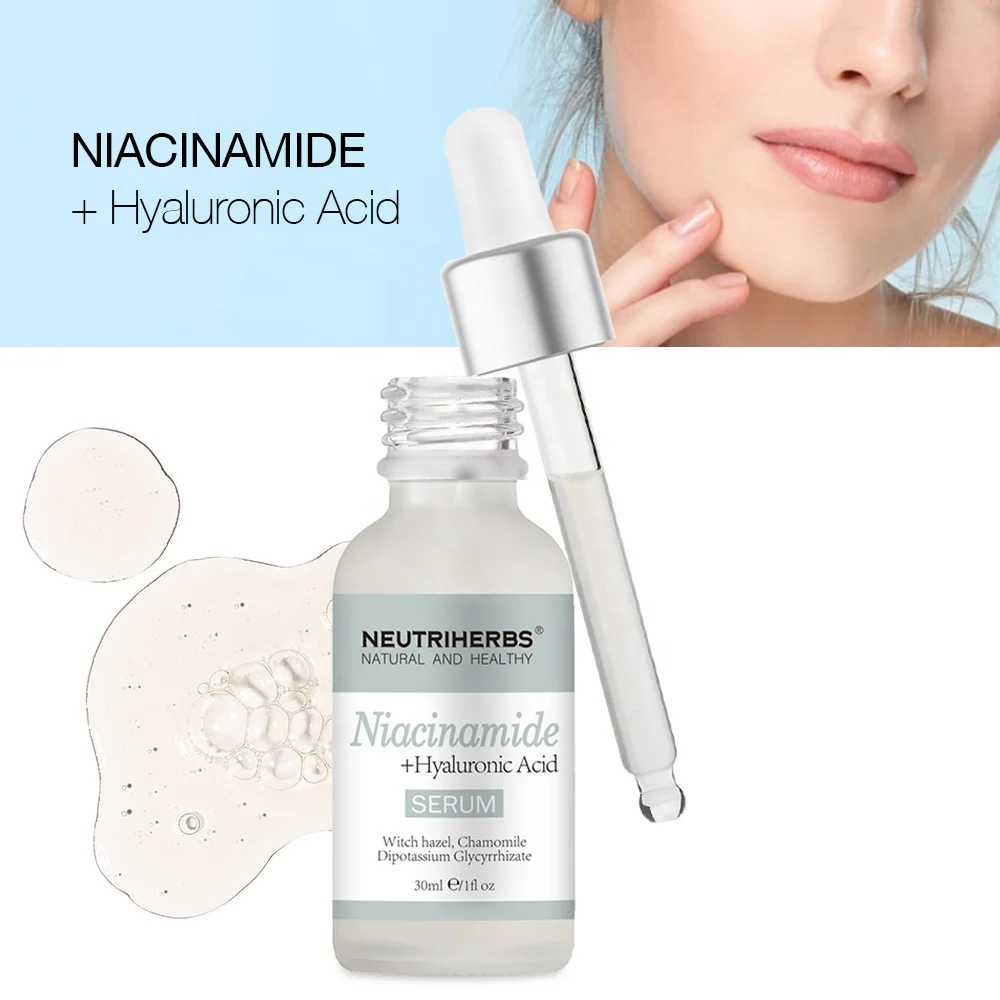 Private label Skin Care Anti Aging Serum Whitening Facial Niacinamide Hyaluronic Acid Serum Vitamin C Skin Care Serum for Face