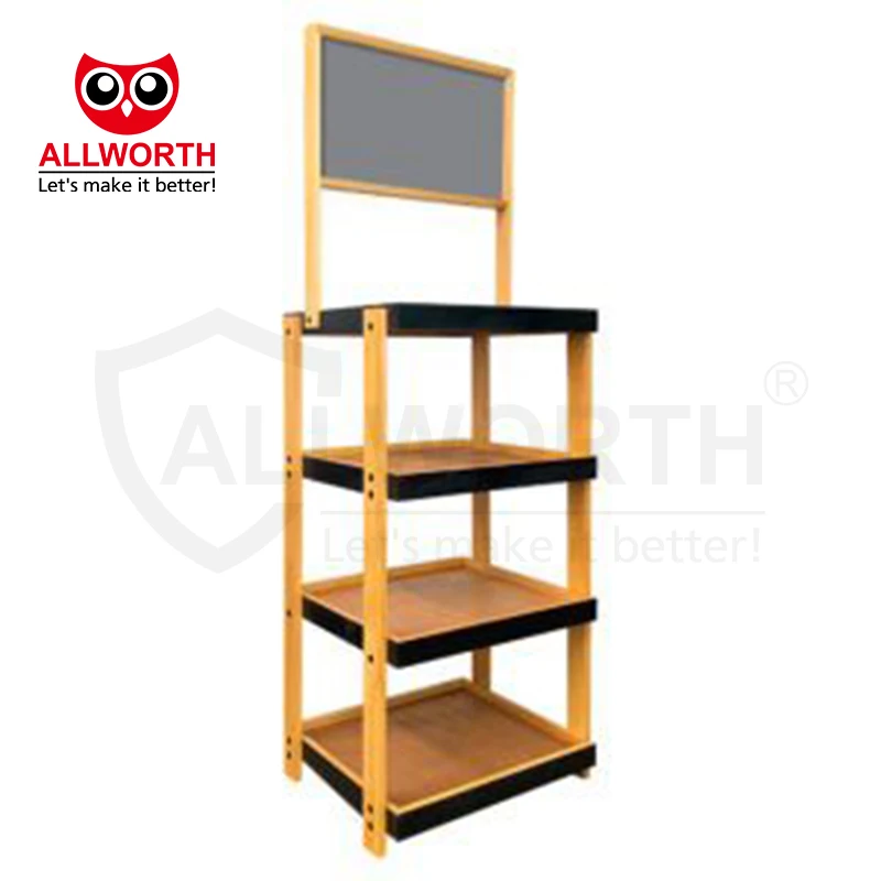 Distributor Eye Catching Adjustable  Easy To Assemble Unique Retail Display Shelf