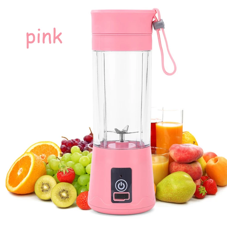 
JB-4301 Portable blender for juices and smoothies (400 ml), with battery and USB connection 
