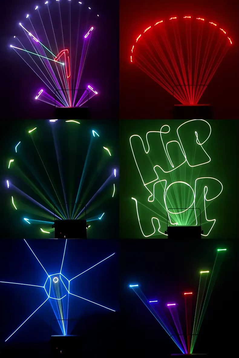 10w RGB Laser Show System Projector Club Laser Ilda 10 Watt cinderella Effect Stage Show Artistic Shooting Dj Disco Laser Light