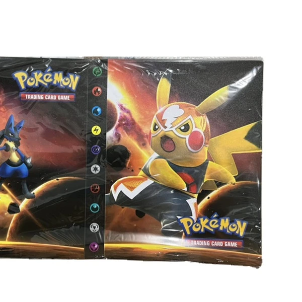 Card Album Compatible with Pokemon Cards, Card Holder, Binder Cards Album Book Best Protection Trading Cards