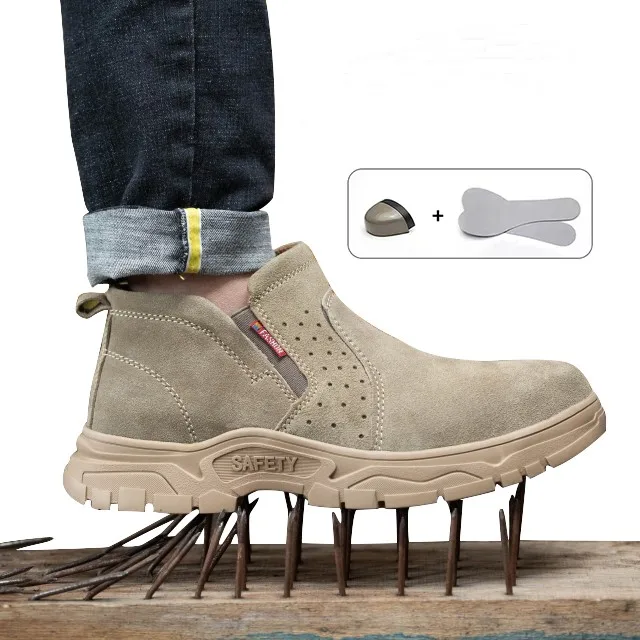 Panic Buying Non Slip Light Steel Toe Labor Equipment Cat Shoes Safety Shoes For Women