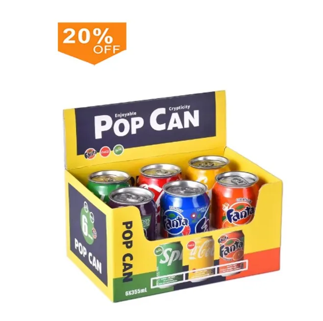 USA stock!!! Custom logo pop can tin  bottle metal  pop can