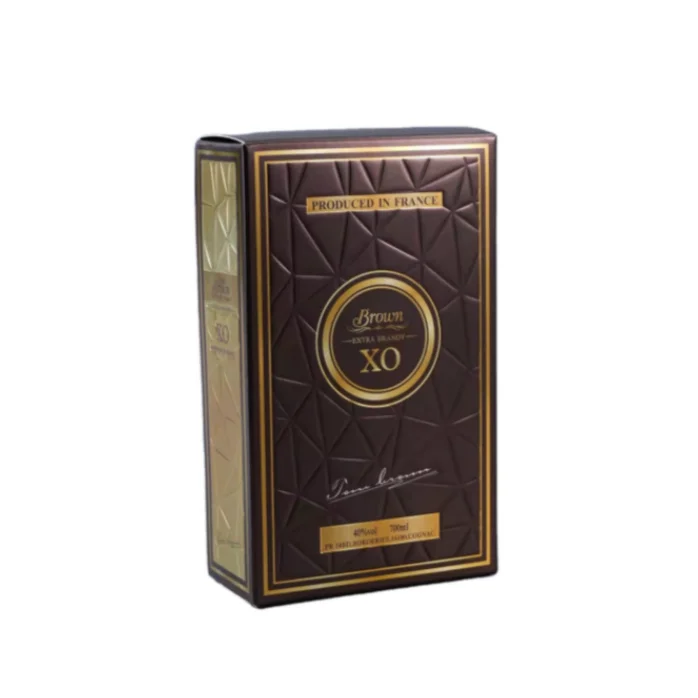 lower moq in stock gold stamping wholesale specialty paper luxury wine alcohol package cardboard paper gift box