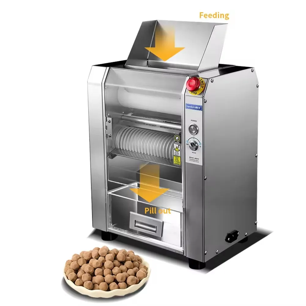 Fantasy Auto Bubble Milk Tea Boba Balls Making Tapioca Pearl Machine Taro Making Machine